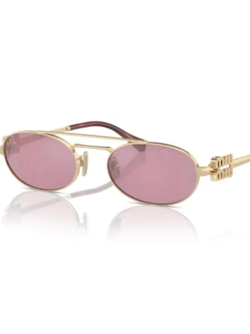MiuMiu Logo Sunglasses